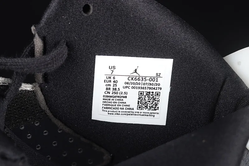 All categories Air Jordan Jordan series basketball shoes Air Jordan 6 G version Air Jordan 6 Retro "Smoke Grey" AJ6 Joe 6 Smoke Gray CK6635-001